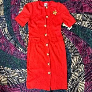 NWT Cynthia Howie Coral Dress Size 10